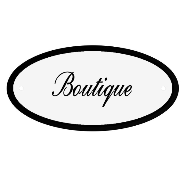 Deurbord Boutique