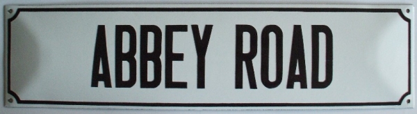 Straatnaambord Abbey Road