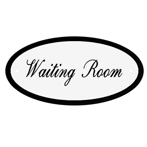 Deurbord Waiting Room