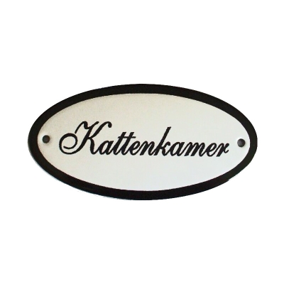 Deurbord Kattenkamer