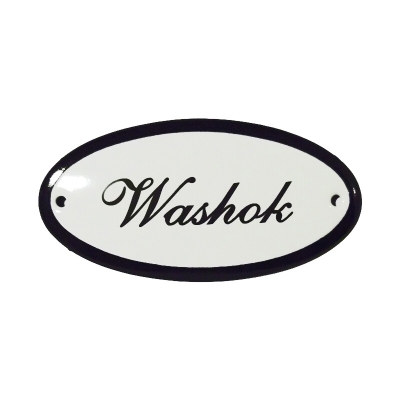 Deurbord Washok