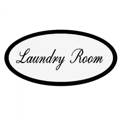 Deurbord Laundry Room